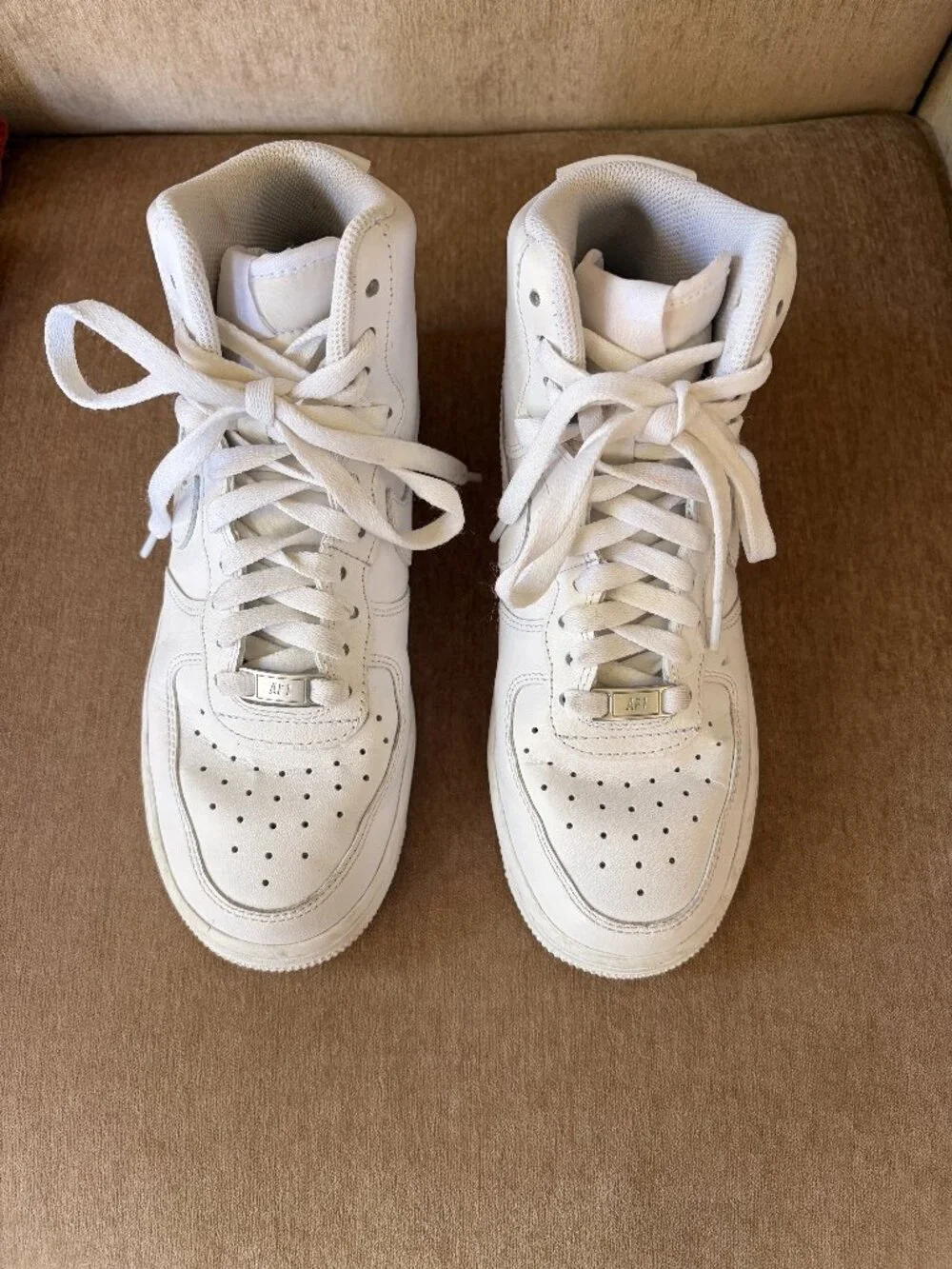 Nike Air Force 1 '07 All White Midi Women's Size 7.5